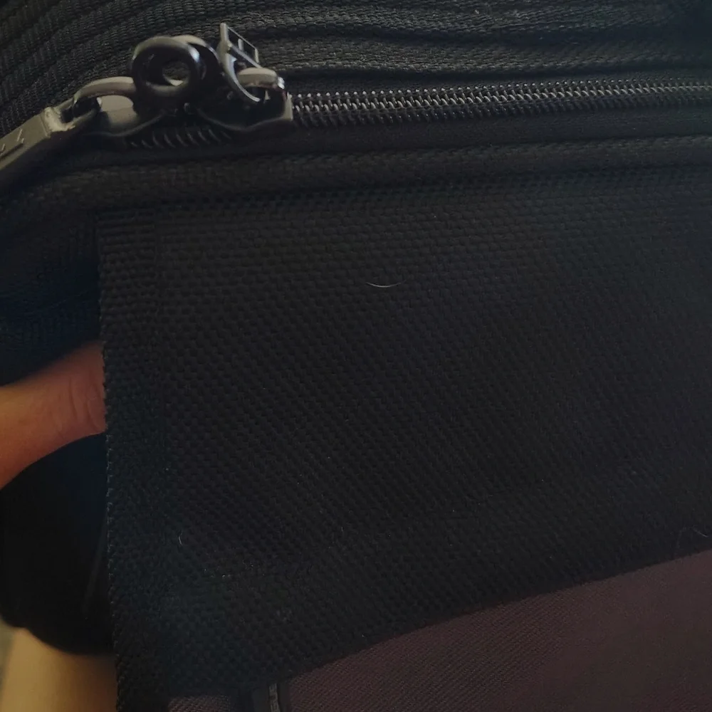 Black and Gray Laptop Bag